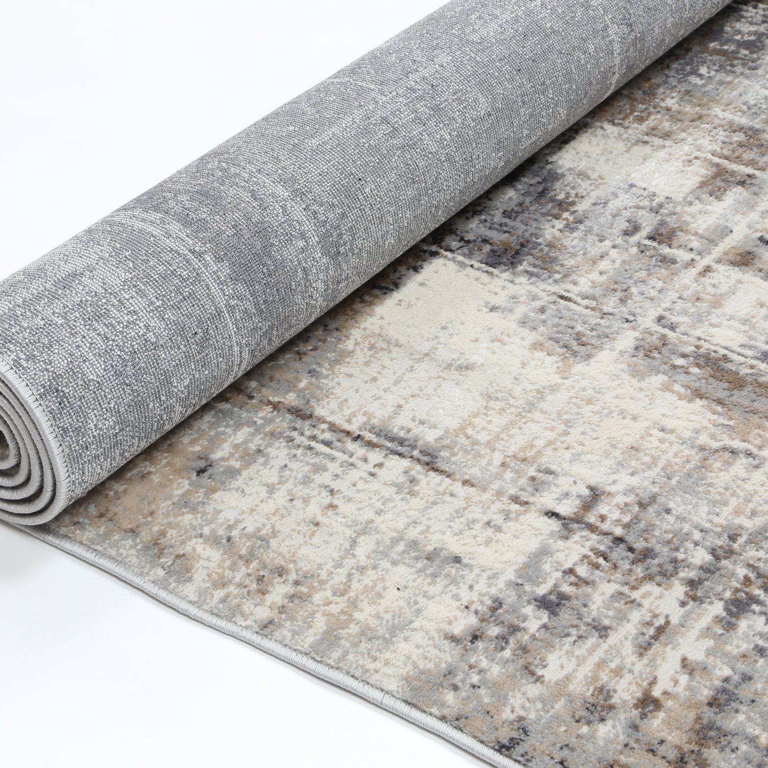 Amelia Beige Grey Modern Rug