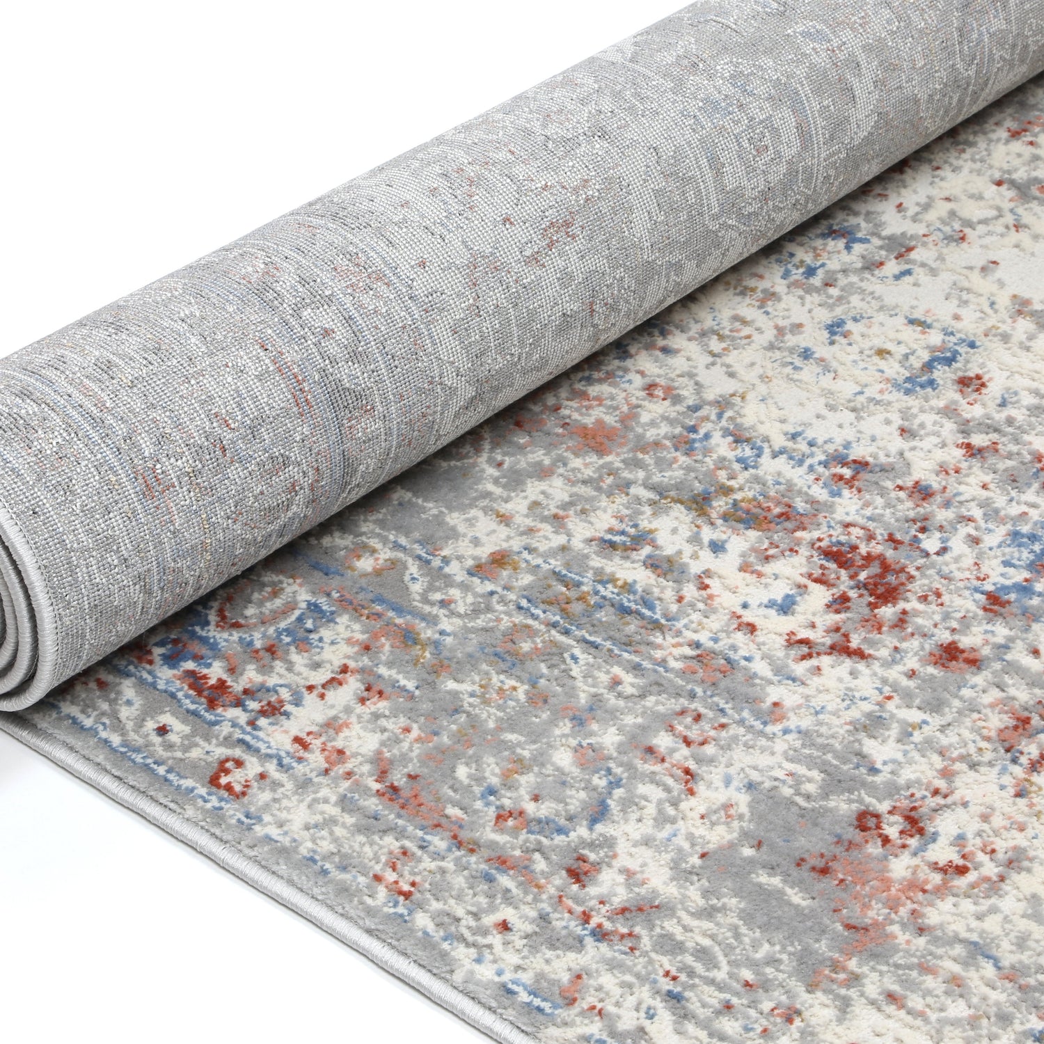 Amelia Multi Grey Contemporary Rug
