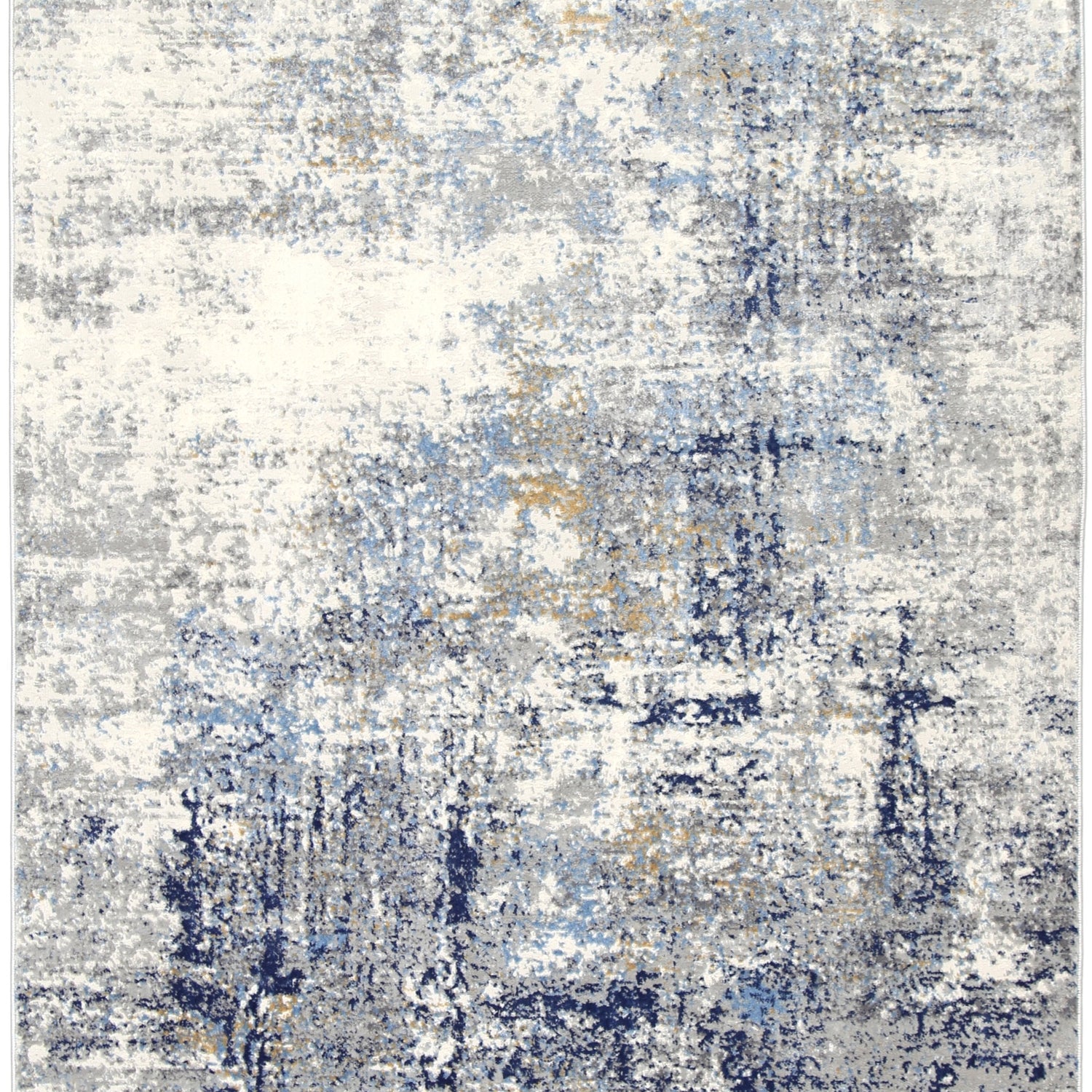 Amelia Navy Blue Modern Rug