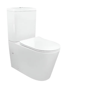 FEANZA Tornado White Toilet Suite