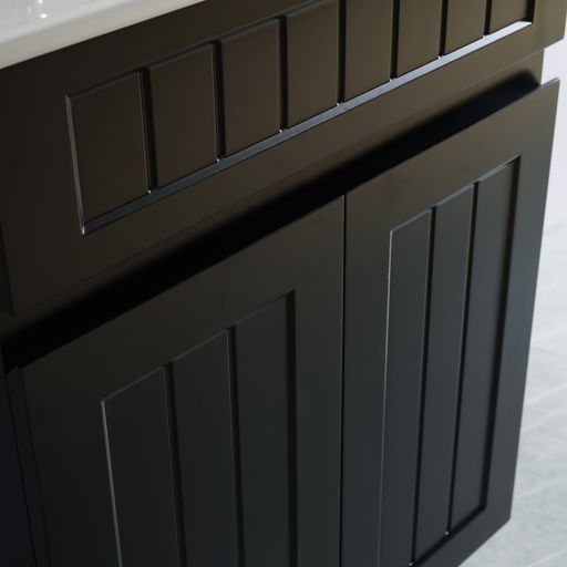 ACACIA SHAKER PVC Floor Vanity 600