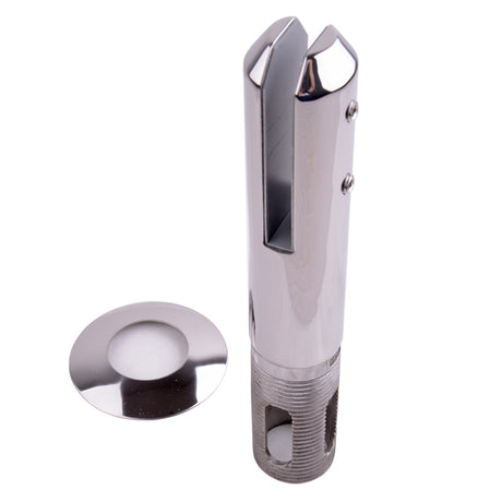 Round Core Drill Spigot - Stainless Steel