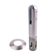 Round Core Drill Spigot - Stainless Steel