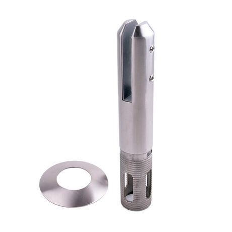Round Core Drill Spigot - Stainless Steel