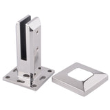 Square Deck Mount Spigot - Stainless Steel