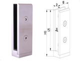Side Square Spigot - Stainless Steel