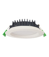 GALTRI: LED Dimmable Tri-CCT Fixed White Recessed Downlights
