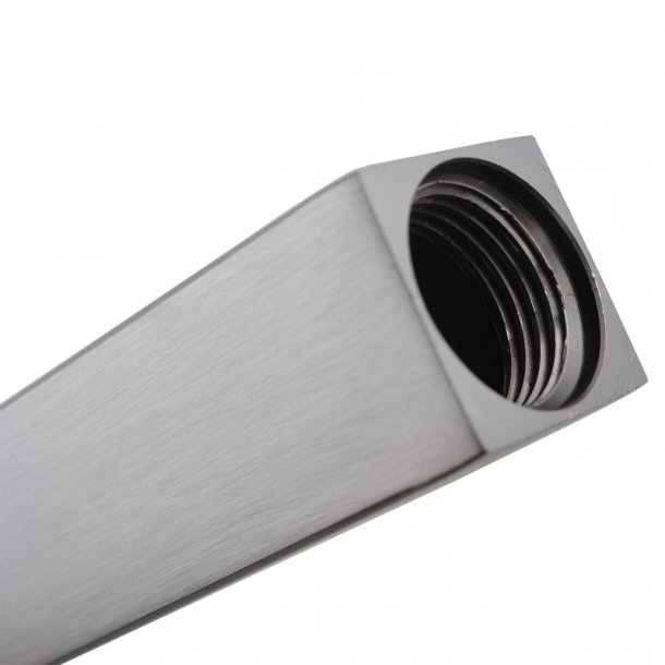 Blaze Square Ceiling Shower Arm 600mm - Brushed Gun Metal