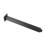 Blaze Square Ceiling Shower Arm 300mm - Brushed Gun Metal