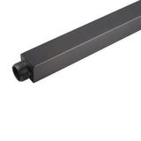 Blaze Square Ceiling Shower Arm 300mm - Brushed Gun Metal