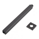 Blaze Square Ceiling Shower Arm 300mm - Brushed Gun Metal