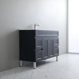ACACIA SHAKER PVC Floor Vanity 1200mm (Single Bowl)