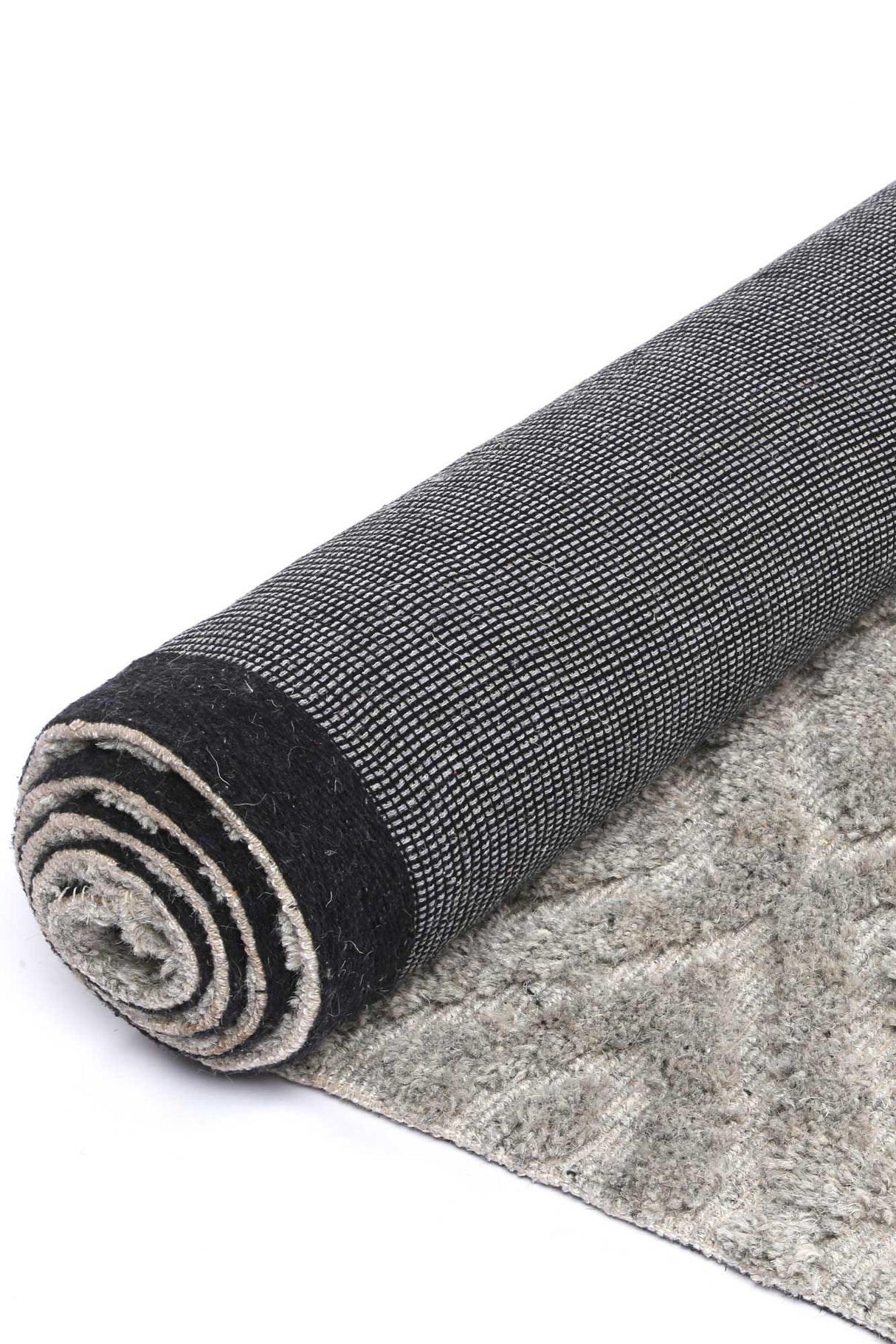 Goa Plush Diamond Grey Rug