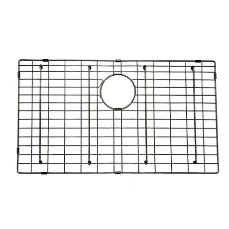 Gunmetal Stainless Steel PVD Single Bowl Kitchen Sink - 762x457x254mm