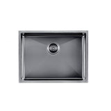 Gunmetal Stainless Steel PVD Single Bowl Kitchen Sink (600x450x300)