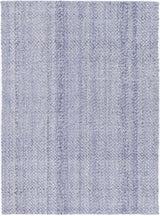 Zayna Chignon Blue Wool Blend Rug