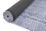Zayna Chignon Blue Wool Blend Rug