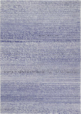 Zayna Cue Blue Wool Blend Rug