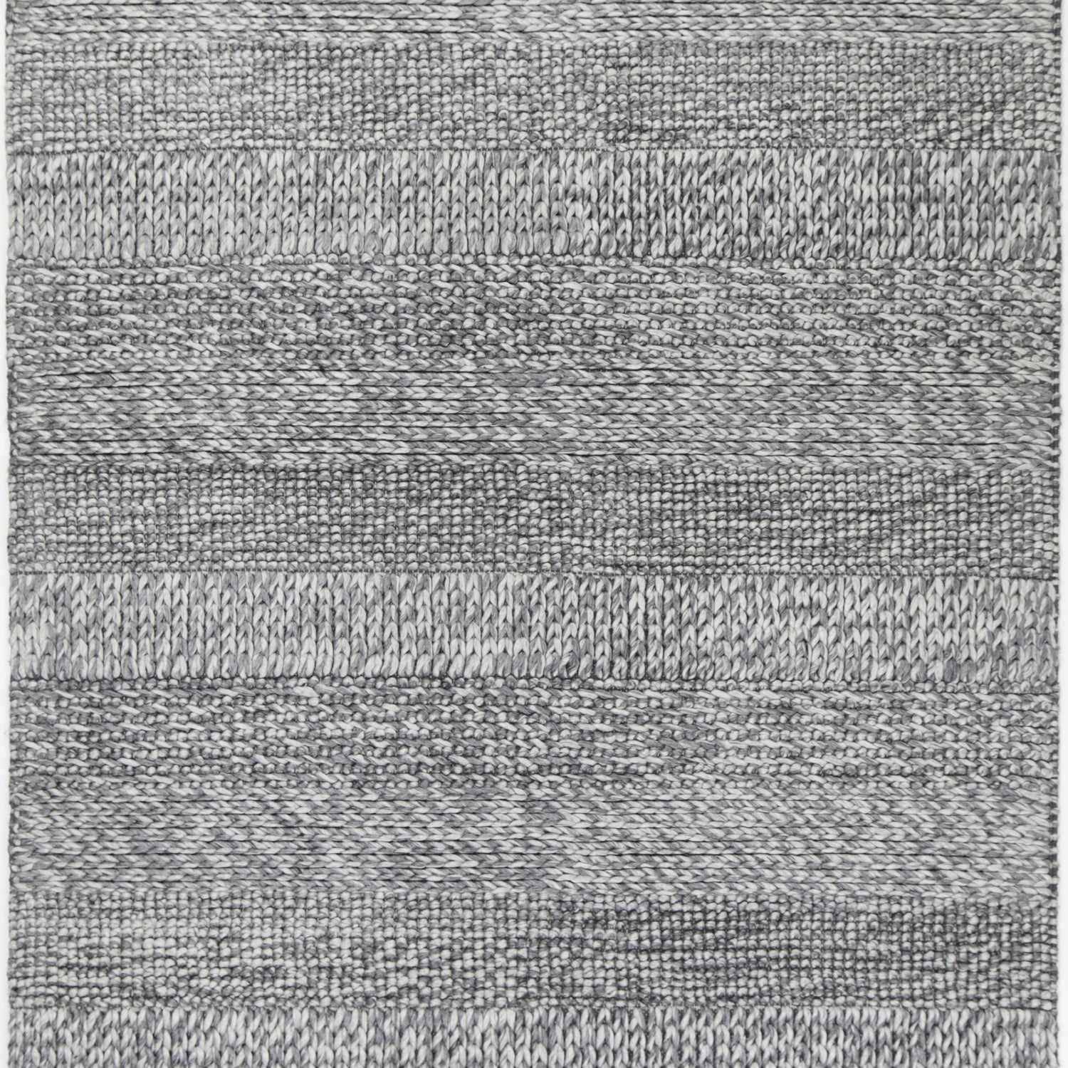 Zayna Grace Charcoal Wool Blend Rug
