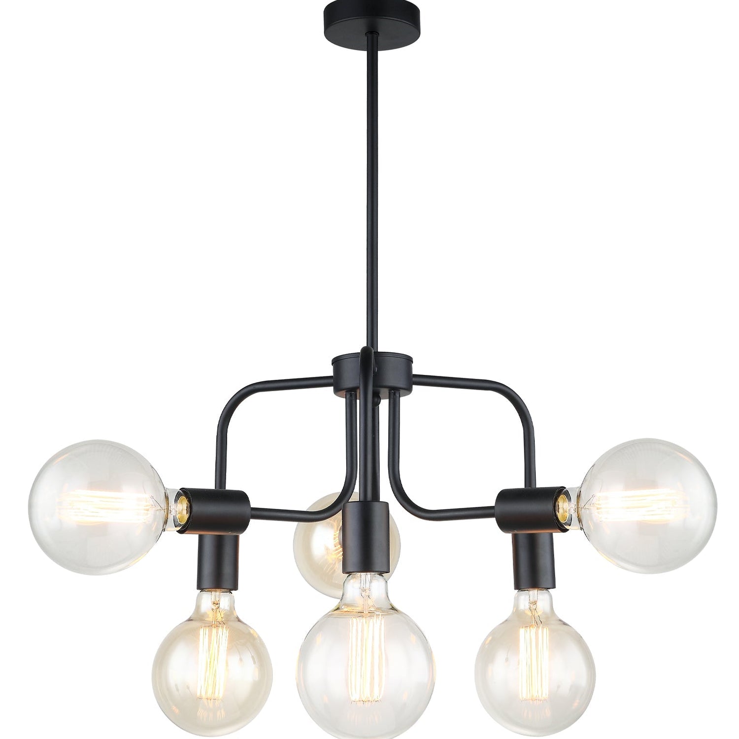 HEXA: Interior Modern Abstract Pendant Lights - 6 Lamps