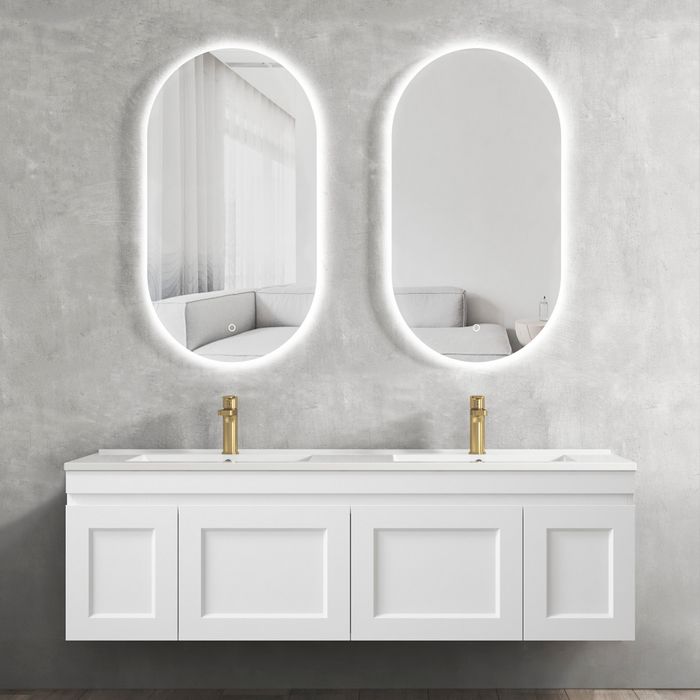 Hampton White Vanity 1500