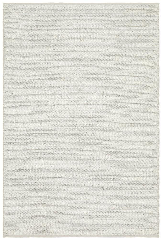 Harvest Ivory Wool Viscose Rug