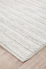 Harvest Ivory Wool Viscose Rug