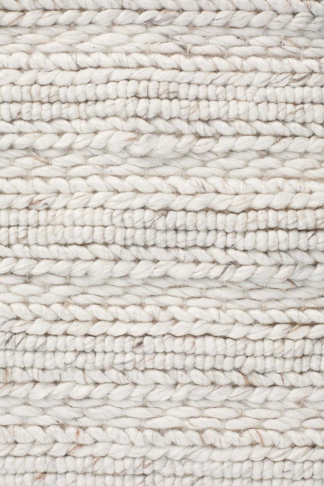 Harvest Ivory Wool Viscose Rug