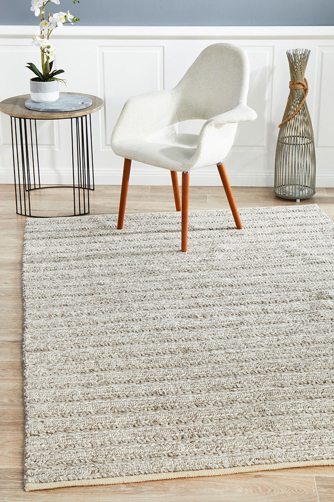 Harvest 801 Natural Wool Viscose Rug
