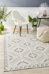 Estella White Peach Rug