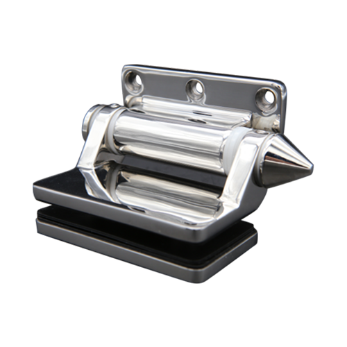 Pool Hinge - 90 ° Glass to Wall - Heavy Duty Spring