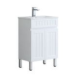 ACACIA SHAKER PVC Floor Vanity 600