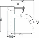 Ideal Basin Mixer - IDB10-LL
