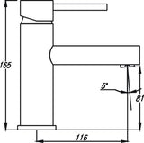 Ideal Basin Mixer (Chrome)