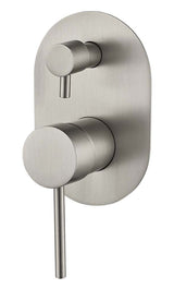 Ideal Wall Mixer With Diverter (Brushed Nickel)