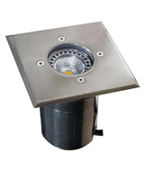 MR16 Inground Up Light IP67 (Square / 316 Stainless Steel Faceplate)