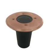 MR16 Inground Up Light IP67 (Round / Solid Copper Faceplate)
