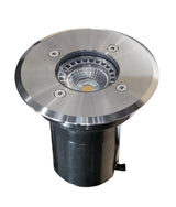 MR16 Inground Up Light IP67 (Round / 316 Stainless Steel Faceplate)