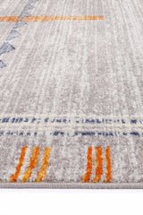 Peru Tumbes Grey Contemporary Rug