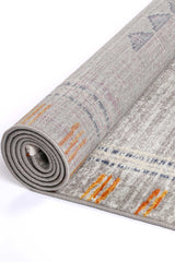 Peru Tumbes Grey Contemporary Rug