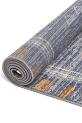 Peru Quito Blue Contemporary Rug