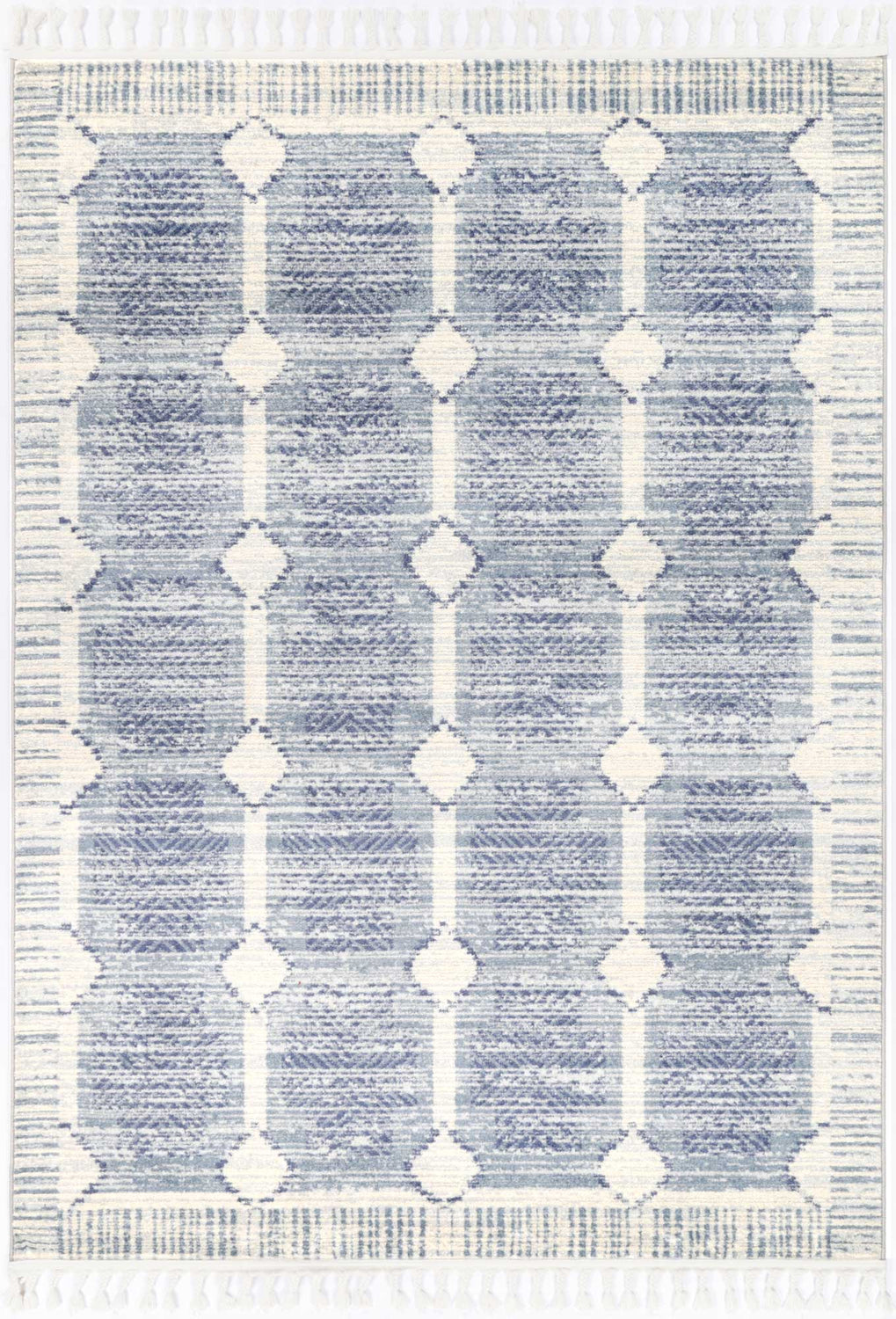 Peru Paria Blue Contemporary Rug