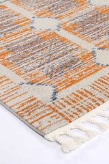 Peru Nasca Rust Contemporary Rug