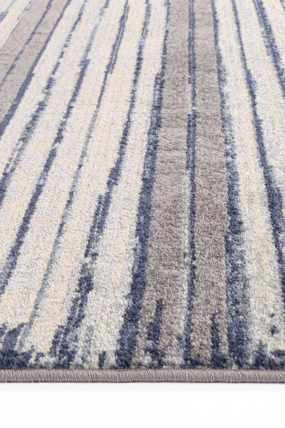 Peru Cajamarca Blue Contemporary Rug