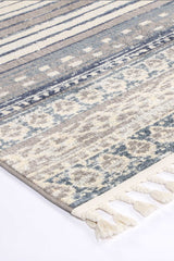Peru Cajamarca Blue Contemporary Rug