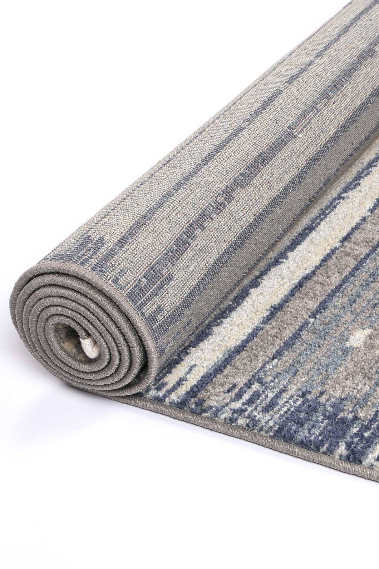 Peru Cajamarca Blue Contemporary Rug