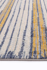 Peru Chuqito Orange Contemporary Rug