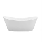 VIVA High Back Free-Standing Bathtub Non-Overflow 1500/1700mm