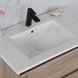 MAX MDF Wall Hung Vanity Max Oak (All Sizes)