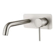 Ideal Wall Mixer With Outlet (Brushed Nickel)